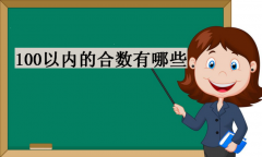100以內的合數有哪些?1是質數還是合數?